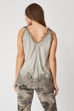 Lace Edge Camisole - Jacqueline B Clothing