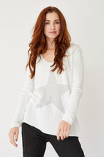 Star Elbow Sweater - Jacqueline B Clothing