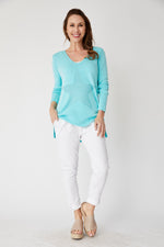 Star Elbow Sweater - Jacqueline B Clothing