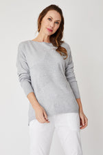 Embossed Star Sweater