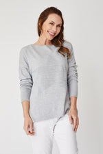 Embossed Star Sweater