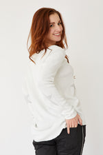 Star Elbow Sweater - Jacqueline B Clothing