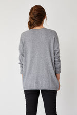Embossed Star Sweater
