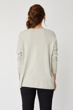 Embossed Star Sweater