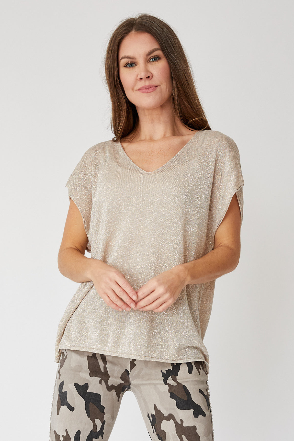 Shimmer Tee (Six Colors) - Jacqueline B Clothing