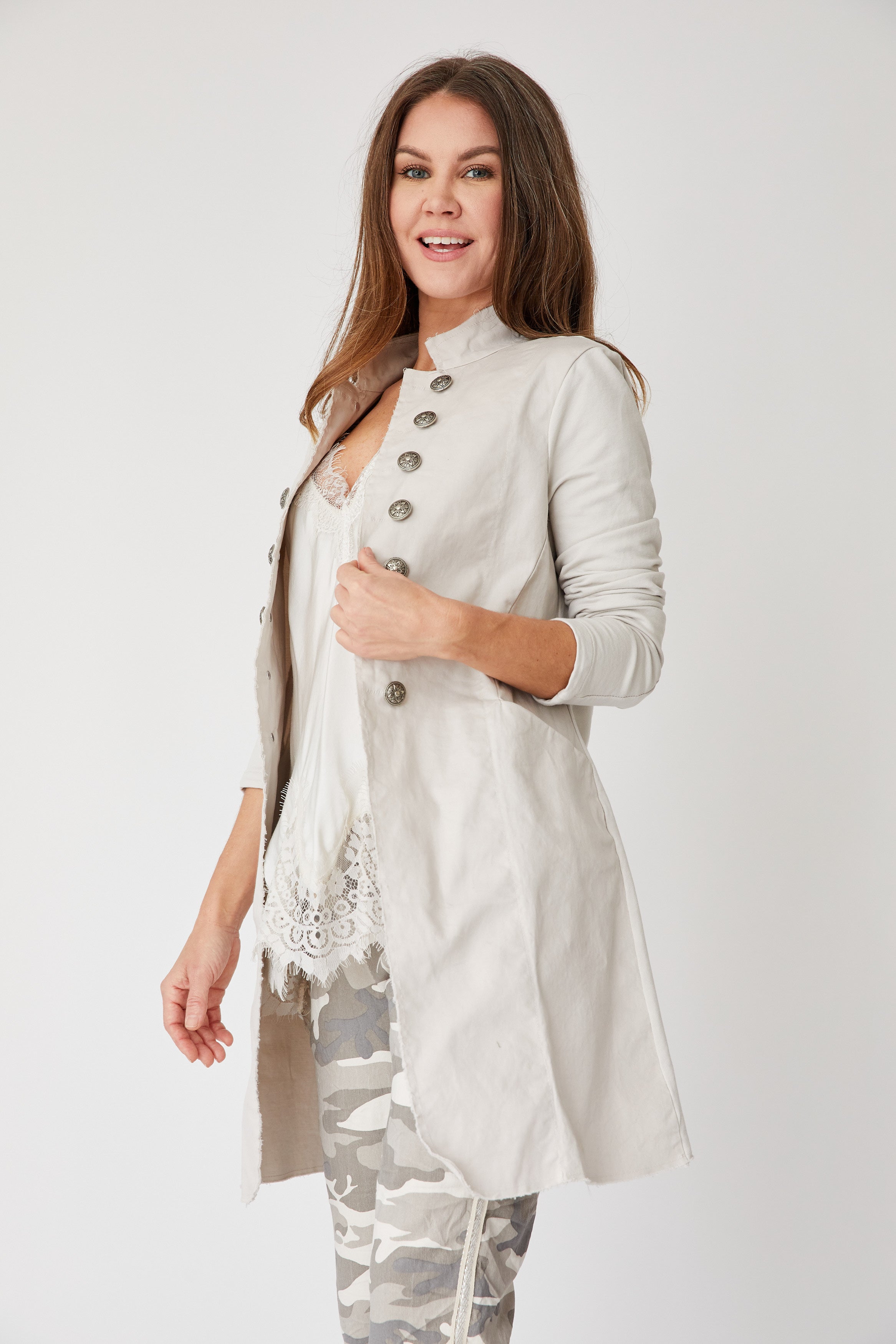 Long Sgt Pepper Jacket (Seven Colors) - Jacqueline B Clothing