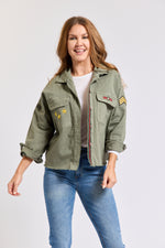 Military Jacket - Jacqueline B Clothing