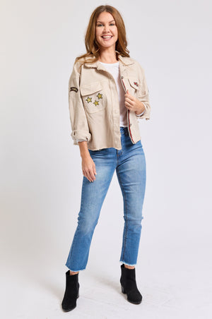 Military Jacket - Jacqueline B Clothing