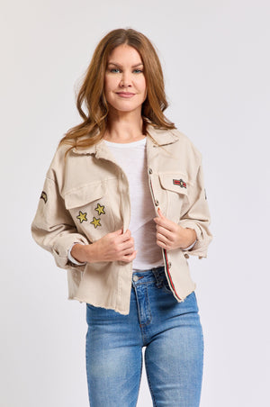Military Jacket - Jacqueline B Clothing
