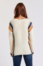 Striped Chenille Sweater
