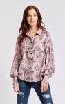 Pattern Top - Jacqueline B Clothing