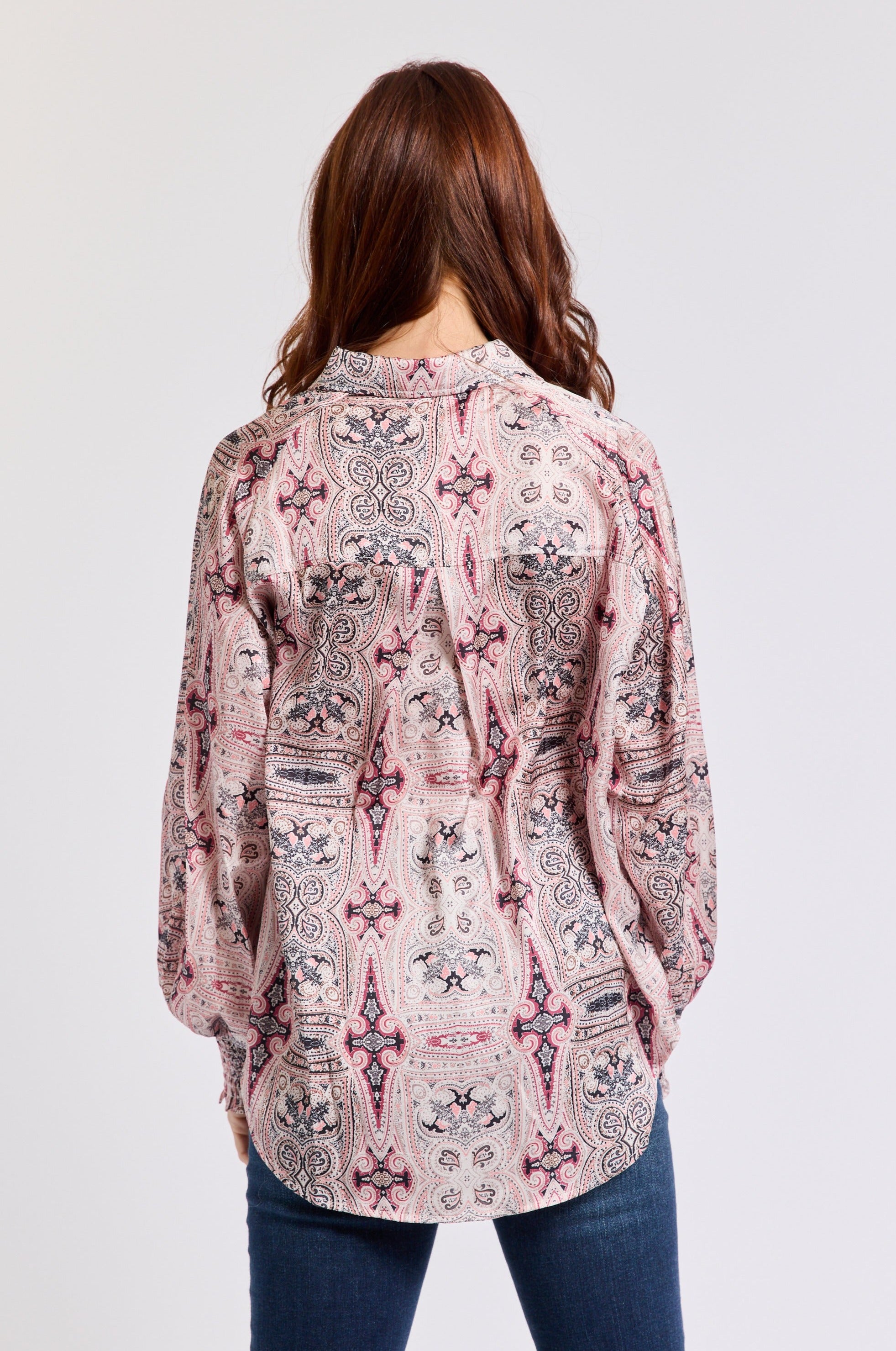 Pattern Top - Jacqueline B Clothing
