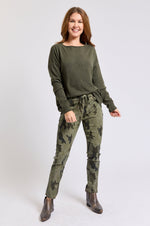 Embossed Star Sweater