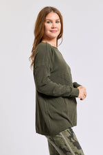 Embossed Star Sweater