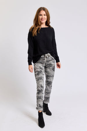 Embossed Star Sweater