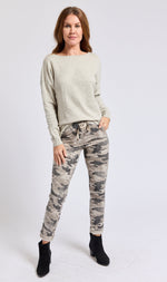 Embossed Star Sweater