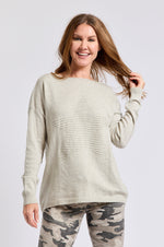 Embossed Star Sweater