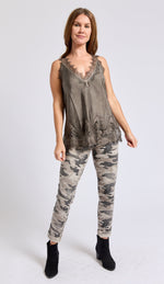 Lace Edge Camisole - Jacqueline B Clothing