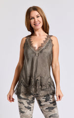 Lace Edge Camisole - Jacqueline B Clothing