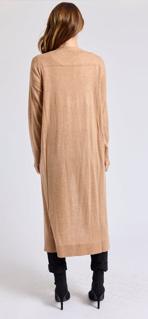 Extra Long Italian Cardigan - Jacqueline B Clothing