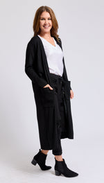 Extra Long Italian Cardigan - Jacqueline B Clothing