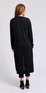 Extra Long Italian Cardigan - Jacqueline B Clothing