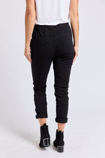 Sequin Star Italian Stretch Pant - Jacqueline B Clothing