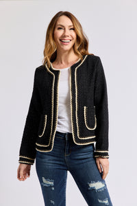 Designer Tweed Blazer - Jacqueline B Clothing