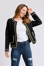 Designer Tweed Blazer - Jacqueline B Clothing