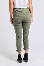 Sequin Star Italian Stretch Pant - Jacqueline B Clothing
