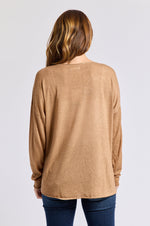 Long Sleeve Sueded Tee