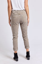Sequin Star Italian Stretch Pant - Jacqueline B Clothing