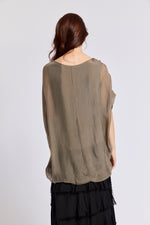 Italian Silk T-Shirt (Seventeen Colors) - Jacqueline B Clothing