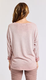 Long Sleeve Sueded Tee