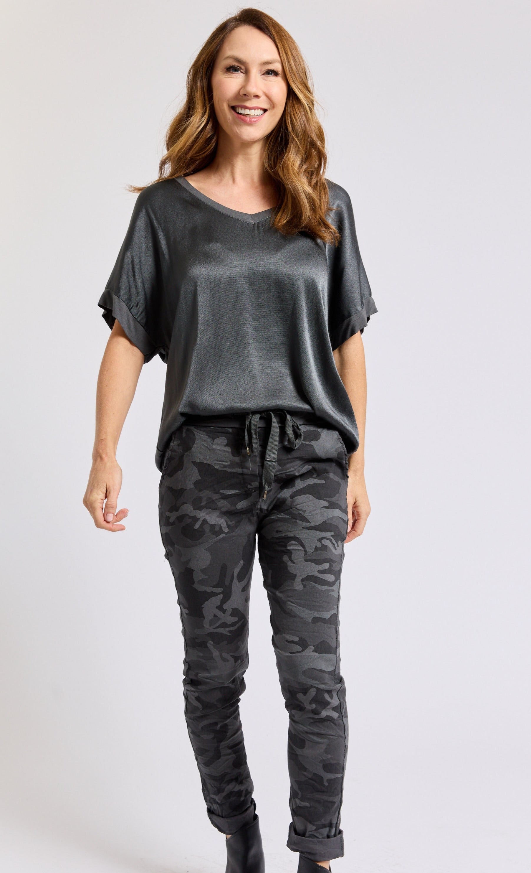 Simply Camo Pants (Three Colors) - Jacqueline B Clothing
