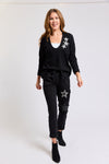 Shiny Stars Stretch Italian Pants (Three Colors) - Jacqueline B Clothing