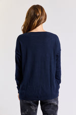 Embossed Star Sweater