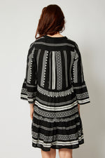 Aztec Pattern Short Dress (2 Colors)