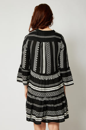 Aztec Pattern Short Dress (2 Colors)