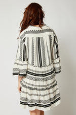 Aztec Pattern Short Dress (2 Colors)