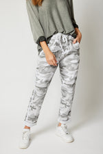 D Style Silver Stripe Camo Pants (Five Colors) - Jacqueline B Clothing
