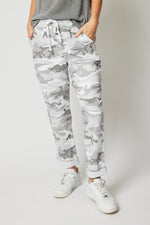 D Style Silver Stripe Camo Pants (Five Colors) - Jacqueline B Clothing