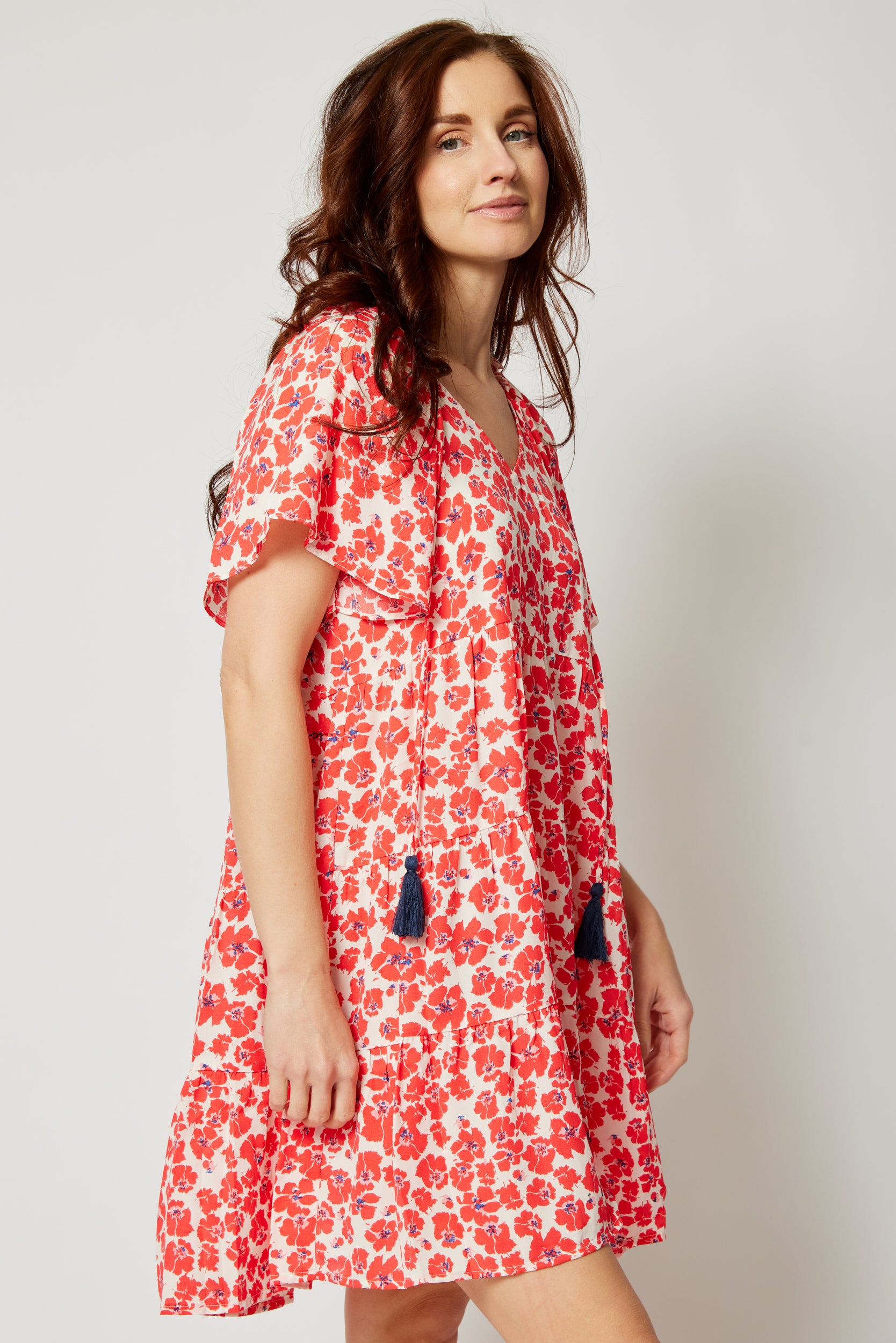 Floral Layered Dress