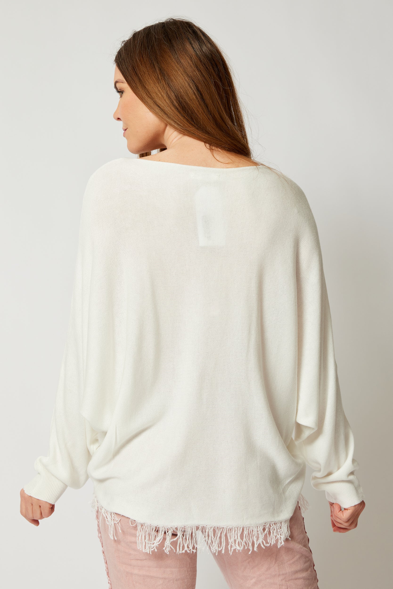 Fringe Bottom Sweater