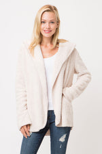 Fluffy Jacket - Jacqueline B Clothing