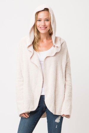 Fluffy Jacket - Jacqueline B Clothing
