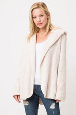 Fluffy Jacket - Jacqueline B Clothing