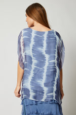 Italian Silk Tie-Dye Tee