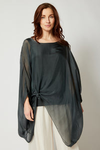 Italian Silk Soft Flowing Top - Jacqueline B Clothing