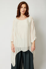 Italian Silk Soft Flowing Top - Jacqueline B Clothing